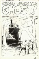 DITKO, STEVE - Tales To Astonish #25 2-up pg 1 Splash, Ghost & haunted house 1961 Comic Art
