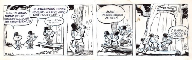 KELLY, WALT - Pogo daily, 3/26-A 1968,  Comic Art