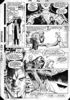 BISSETTE, STEVE / JOHN TOTLEBEN - MOORE- Swamp Thing #46 pg 14, Swampy, Constantine, E4 Lex Luthor Comic Art