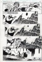 BYRNE, JOHN - Batman Adventures Annual #1 page 2, the Joker is about to blow up Batman! Uh, no he's not!!! Comic Art
