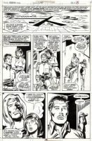 BUSCEMA, SAL / JOE STATON - Incredible Hulk #199 pg 15, Hulk Base, Betty dreams of Doc Samson, Glenn Talbot Comic Art