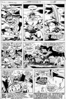 BUSCEMA, SAL / JOE STATON - Incredible Hulk #199 pg 31, last page of story! Hulk captured, lead-in to 200th issue! Comic Art