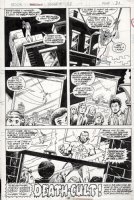 BUSCEMA, SAL - Marvel Team Up #33 pg 31, last page! Spider-Man swings off after The Scorpion! Comic Art
