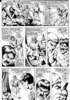 BUSCEMA, SAL - New Mutants #10 pg 12 / 14 , New Mutants vs Romans -  We heard Cries  Comic Art