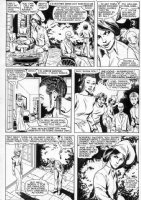 BUSCEMA, SAL - New Mutants #13 pg 4, Magma joins Team & Prof X at BBQ Comic Art
