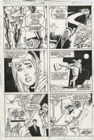 BUSCEMA, SAL - Spectacular Spider-Man #143 pg 7, Gwen Stacey returns, Spidey in air Comic Art