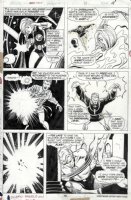 BUSCEMA, SAL - Marvel Team Up #35 pg, Human Torch, Valkyrie, Doc Strange Comic Art