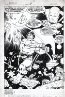 BUSCEMA, SAL - What If? #12 Rick Jones as Hulk, last page splash  1978 Comic Art