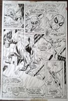 BUSCEMA, SAL - Marvel Team-Up #38 pg 2, Spiderman saves creator of the Griffin, X-Men's Beast story 1975 Comic Art