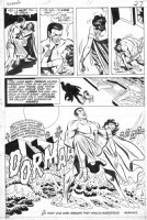 ANDRU, ROSS - Sub-Mariner 37 pgs 17 - 20: Death of Dorma - selling as FOUR PAGE set - before Gwen Stacy 1971 Comic Art