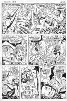 ANDRU, ROSS - Submariner #37 pg 17 Part 1 of 4 - Death of Lady Dorma  Comic Art