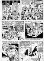 BUSCEMA, JOHN - Daredevil #219 page 19 rare collaberation Frank Miller and John Buscema Comic Art