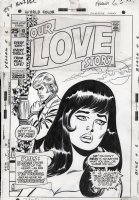 BUSCEMA, JOHN - Our Love Story #13 cover, giant-size issue, classic pop art Comic Art