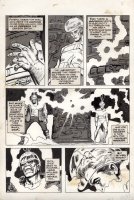 BUSCEMA, JOHN - Monsters Unleashed #5 pg, Frankenstein Monster brain swap 1974 Comic Art