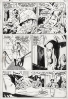 BUSCEMA, JOHN - Silver Surfer #13 pg 5, Surfer in jungle & city 1970 Comic Art