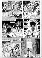 BUSCEMA, JOHN - Magik, (X-Men miniseries) #2 pg 23, Magik saved by Shadowcat, death of Limbo Nightcrawler Comic Art