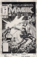 BUSCEMA, JOHN - Magik #1 cover, from X-Men #160: Storm, Kitty, Nightcrawler vs Belassco, 1st Illyana Rasputin series Comic Art
