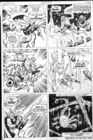 BUSCEMA, JOHN - Thor #195 pg 9, Thor & crew, spider-demon Comic Art