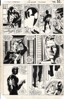 BUCKLER, RICH - Spectacular Spider-Man #108 pg 17, Black Spidey, as Peter mourns the Death of Jean DeWolf Comic Art