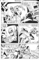 BUCKLER, RICH - What If? #30 pg, Spider-Man Clone & Kingpin 1981 Comic Art