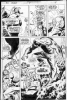 BUCKLER, RICH - Doc Savage #8 pg 15, Doc & Pat Savage, vs Werewolf Comic Art