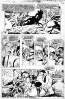 BUCKLER, RICH / JOE SINNOTT - Thor #230 pg 22, Thor & Hercules Comic Art