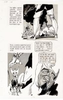 KANE, GIL & NEAL ADAMS layout & inks - Savage Sword of Conan #3 Blackmark GN pg 108 1971 & 1974 Comic Art