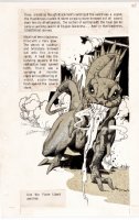 KANE, GIL & NEAL ADAMS layout & inks - Savage Sword of Conan #3 Blackmark GN pg 88 1971 & 1974 Comic Art