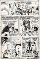 ADAMS, NEAL / DAVE COCKRUM - Avengers, Giant-Size #2 last page, Team, Death of Swordsman Comic Art