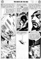 KUBERT, JOE - Brave & Bold #36 Large pg 11, 3rd Silver-age Hawkman & Hawk-Girl + Shadow-Thief Comic Art