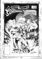 MORROW, GRAY - DC Comics Presents #65 Superman & Madame Xanadu Cover W/ Story 1984 Comic Art