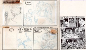 WOOD, WALLY - Wizard King GN #1 pg 22, 2/3rd pencil pg, Odkin & Aron 1970s22, 2/3rd pencil pg, Odkin & Aron 1970s Comic Art