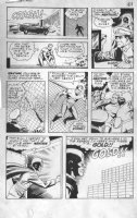 WOOD, WALLY / GIUNTA layouts - Thunder Agents #4 lrg pg 9 (61), Mentor, gold bars Comic Art