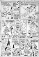 ANDRU, ROSS / BILL EVERETT - Not Brand Ecch #1 pg 2, GA Human Torch vs Subby, Betty Comic Art
