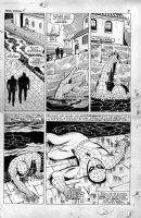 ROMITA SR, JOHN (added Spidey pencils) / LARRY LIEBER - Amazing Spider-Man Annual #5 pg 8 - Spidey defeated, origin of parents 1967 Comic Art