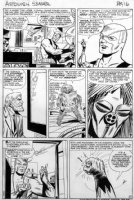 AYERS, DICK - Tales To Astonish #53 pg 13, Giant Man, Wasp & villain Comic Art