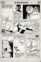SEKOWSKY, MIKE - Brave & Bold #29 Justice League of America large pg 19, 1st series & 2nd app JLA - Wonder-Woman & Green Lantern '60 Comic Art