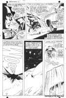 COLAN, GENE - Captain Marvel #2 pg 9, Jeremy Logan to rat on Mar-Vel IN Super-Skrull battlle Comic Art