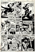 COLAN, GENE - Strange Tales #169 pg 14, 1st Brother Voodoo, Jericho Drumm visits dying brother 1973 Comic Art