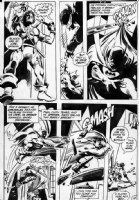 COLAN, GENE - Batman #343 pg 14, Batman vs Dagger Comic Art