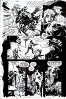 SIENKIEWICZ, BILL - Green Arrow / Black Canary: Big Game pg 28 Comic Art