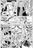 TRIMPE, HERB - Avengers Annual #6 pg 46 first solo Vision vs Whirlwind Comic Art