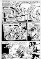 ZECK, MIKE - Defenders #130 pg 14, team protects Candy Southern Comic Art