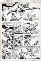MIGNOLA, MIKE signed - Power-Man & Iron Fist #100 pg 40 Comic Art
