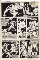 MIGNOLA, MIKE signed - Power-Man & Iron Fist #97 pg 24 Comic Art
