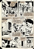MIGNOLA, MIKE signed - Power-Man & Iron Fist #96 pg 6 Comic Art