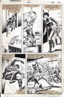 MIGNOLA, MIKE signed - Power-Man & Iron Fist #100 pg 21 Comic Art