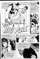 APARO, JIM - Aquaman #51 title Splash pg 2, Neal Adams' Deadman cross-over story  1970 Comic Art