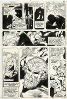 GARCIA-LOPEZ, JOSE LUIS - Batman #337 pg 13, Batman reads case of Yeti, 1st app. Snowman 1981 Comic Art