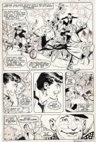 GARCIA-LOPEZ, JOSE LUIS - DC Presents #31, big panel, Dick Grayson - Robin's Circus origin  1981 Comic Art